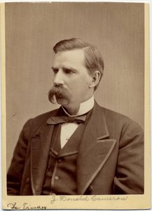 James Donald Cameron (1833-1918), Amerikaanse politicus, 32e Amerikaanse minister van Buitenlandse Zaken door Mathew B. Brady